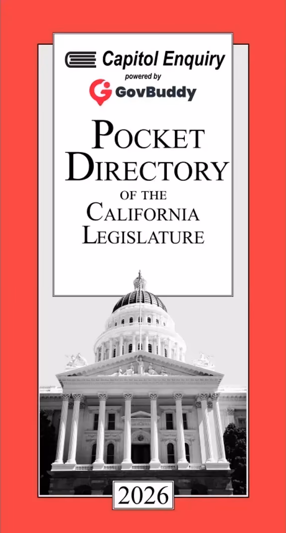 The GovBuddy Pocket Directory of the California Legislature, 2026 edition
