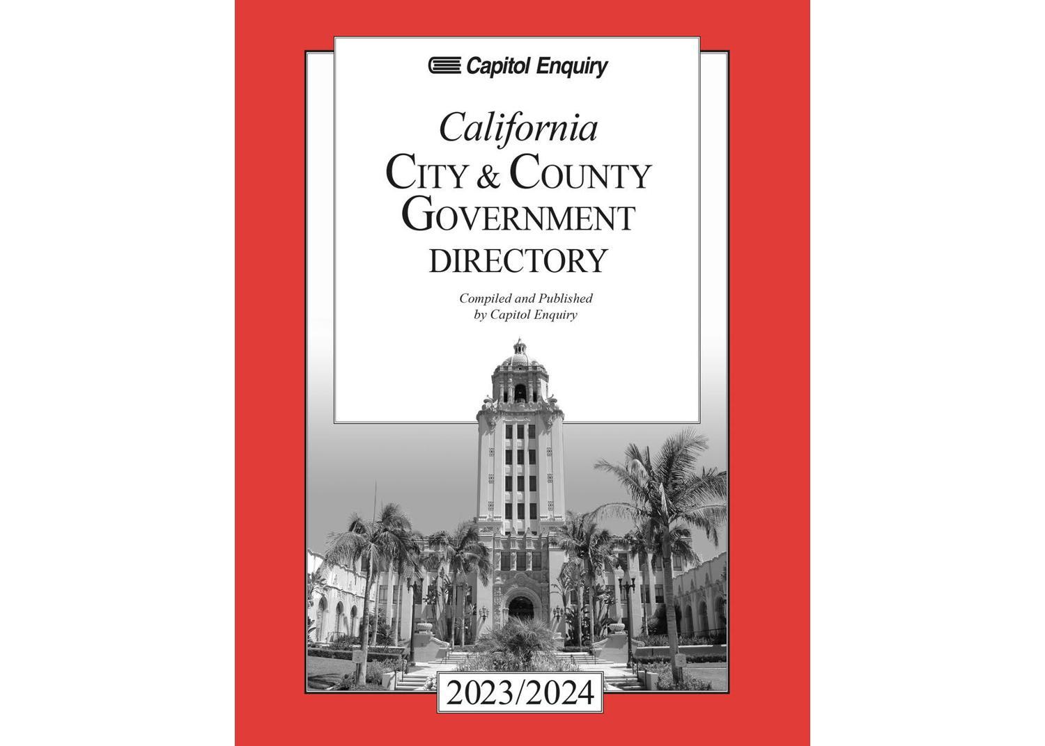 2024/2025 CA City & County Government Directory (CC25)