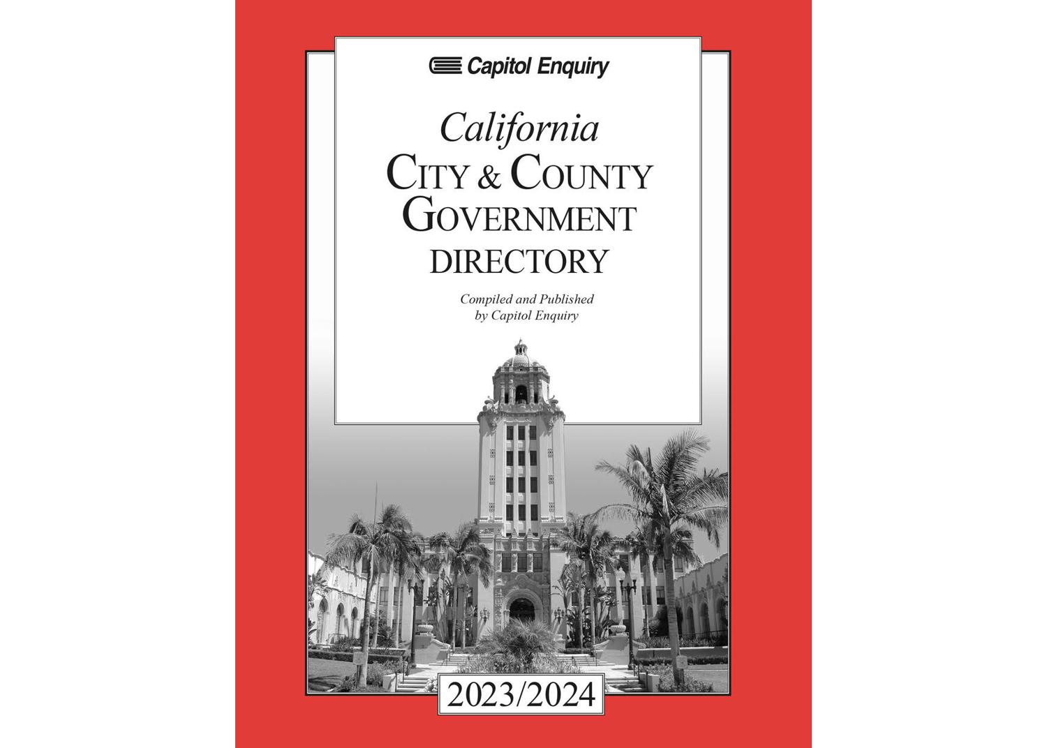 2023/2024 CA City & County Government Directory (CC24)