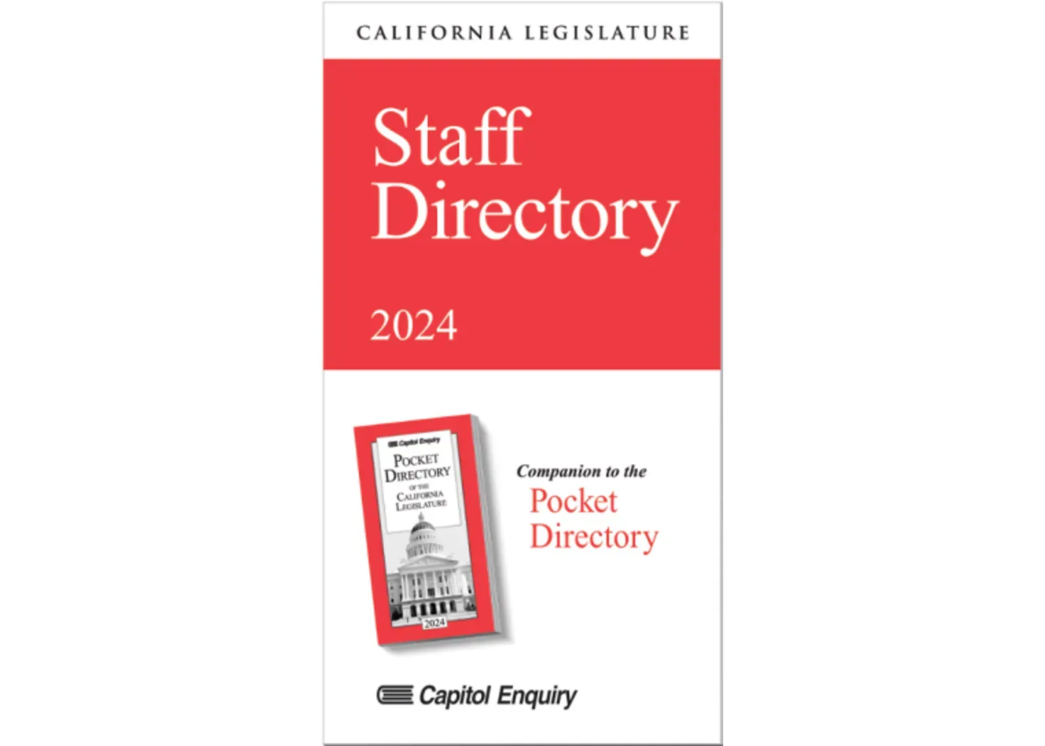 2024 Staff Directory - California Legislature (ST24)