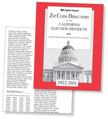 2022-2031 Election District ZipCode Book